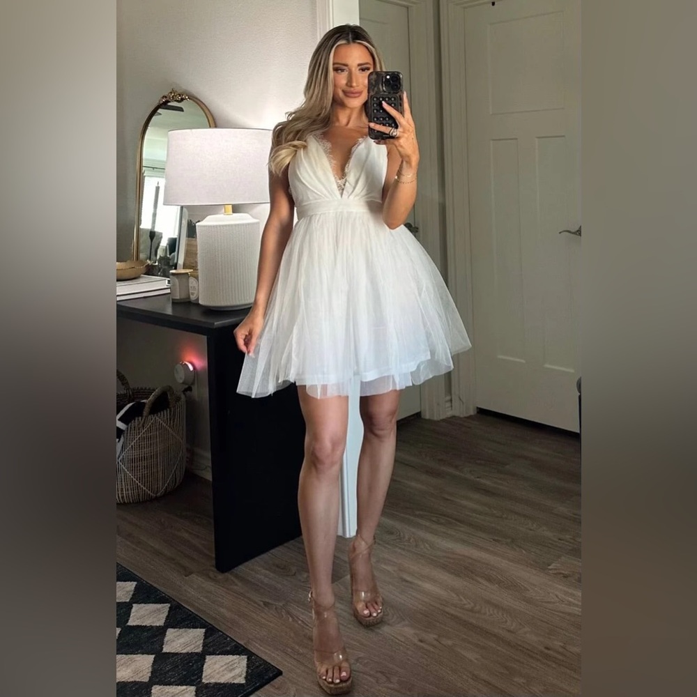 Tulle Mini Dress
